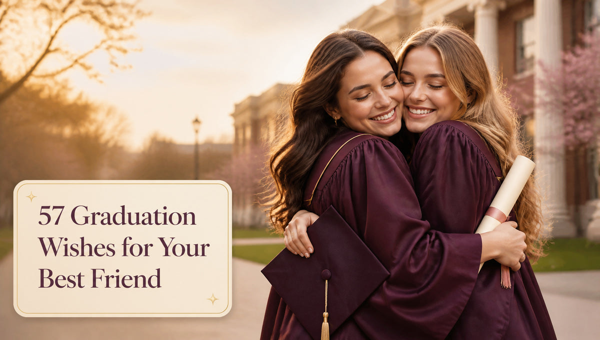 57 Graduation Wishes for Your Best Friend