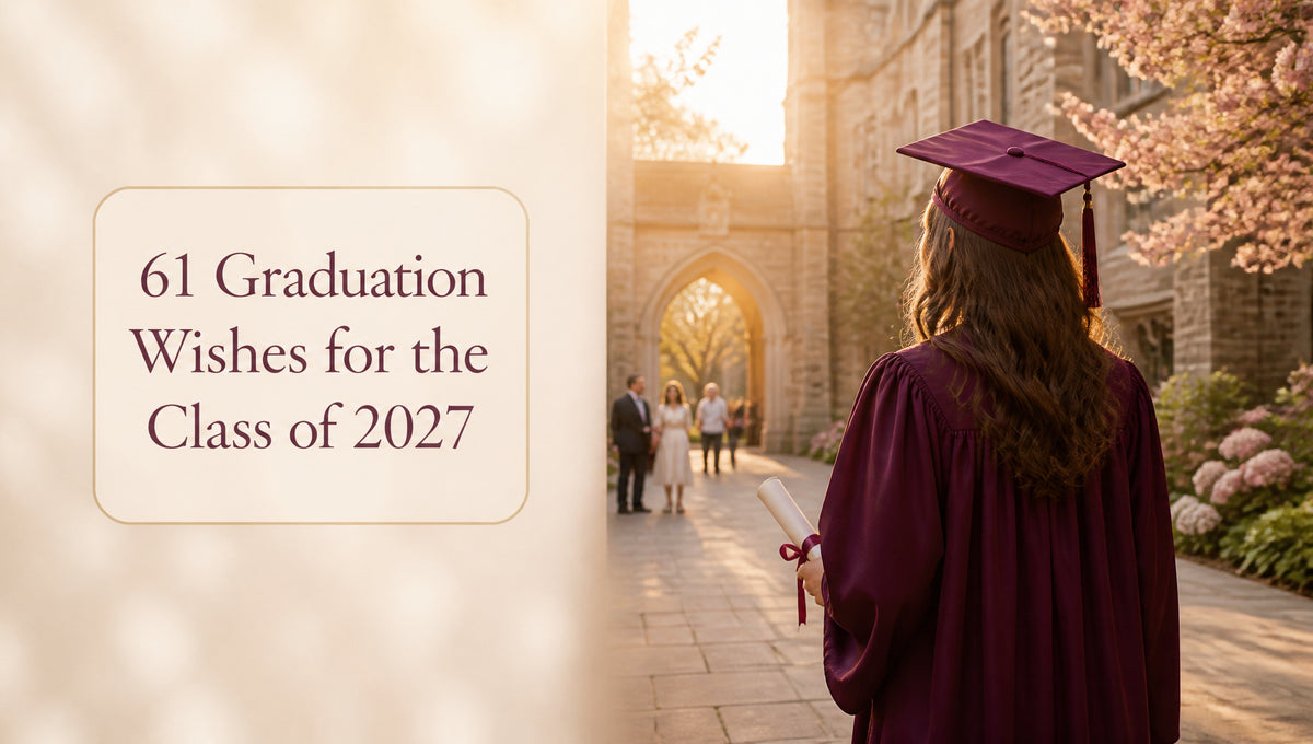 61 Graduation Wishes for the Class of 2027