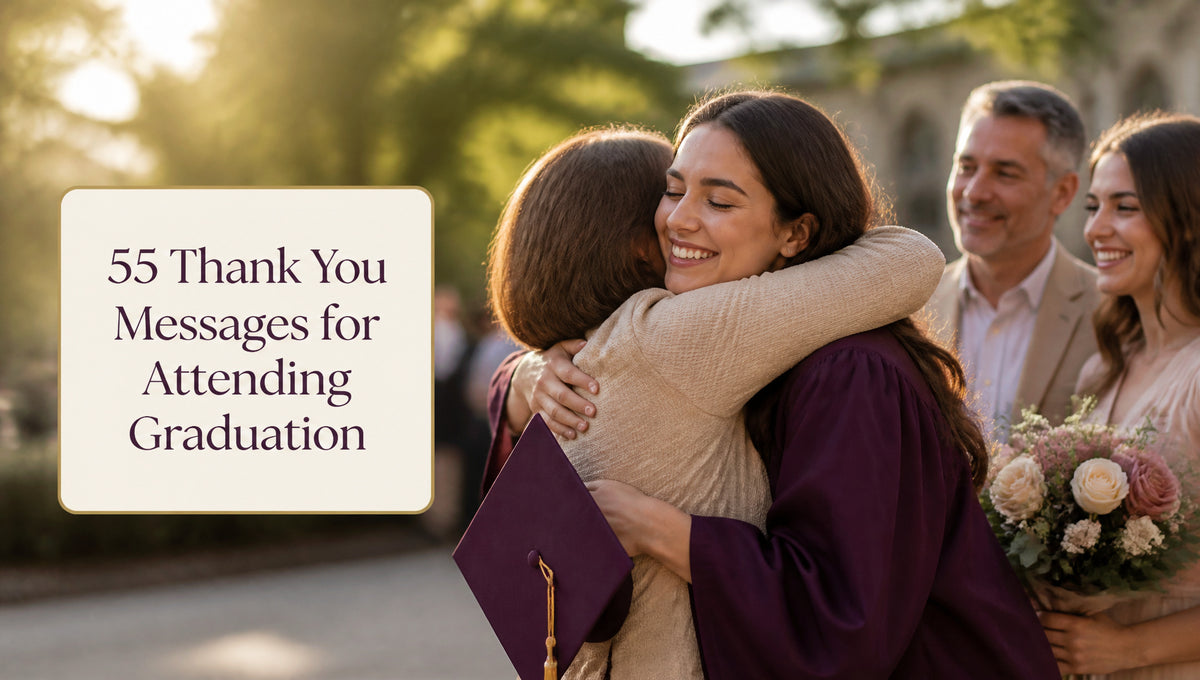55 Thank You Messages for Attending Graduation