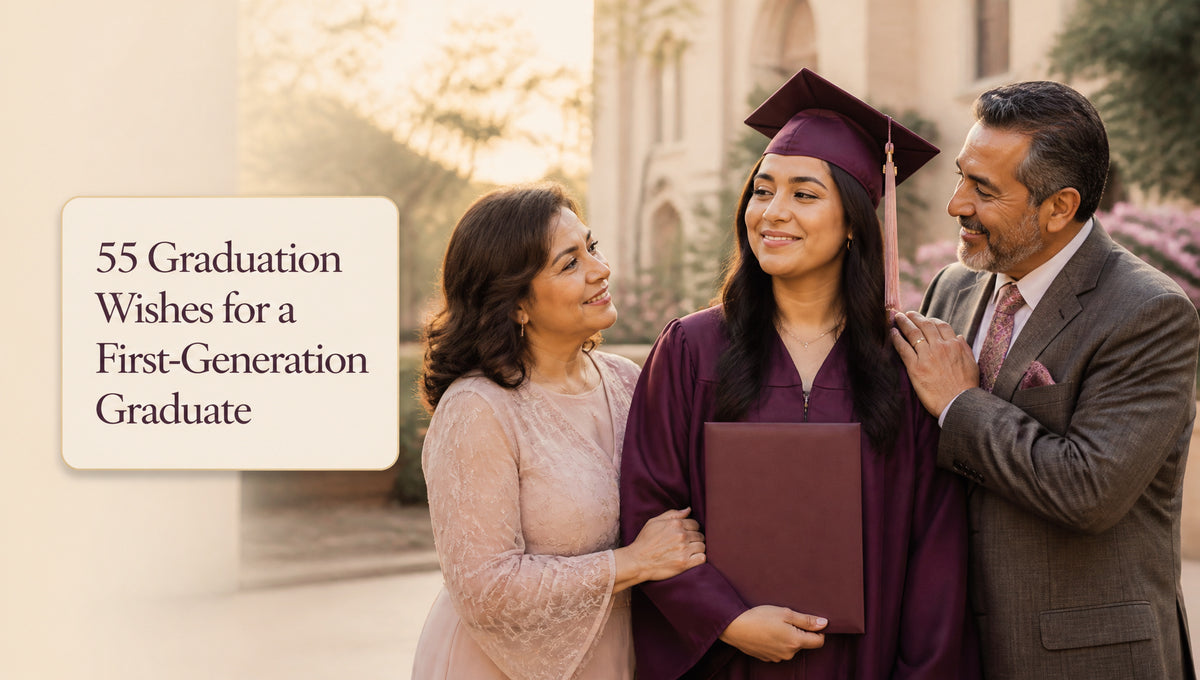 55 Graduation Wishes for a First-Generation Graduate