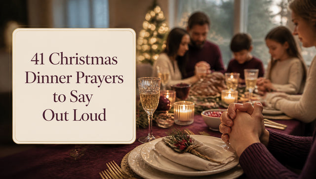 41 Christmas Dinner Prayers to Say Out Loud